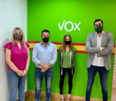 VOX Murcia muestra su apoyo a la familia de Juan de la Cierva