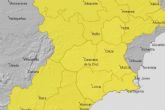 Aviso amarillo por tormenta y granizo este miércoles en Cartagena y comarca