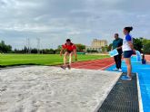 Los nuevos fosos de la pista 'Úrsula Ruiz' se estrenan el sábado con el campeonato regional absoluto de atletismo al aire libre