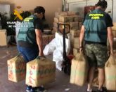 33 detenidos en dos operaciones antidroga de la Guardia Civil en Almera, Murcia y Castelln