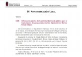 Ganar Totana denuncia que Pagn y el PP reactivan el proyecto del parque comercial en el polgono desde el oscurantismo y la desinformacin