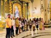 La Virgen de la Amargura recibir a los blancos en besamanos dentro de los actos del Tiempo Jubilar