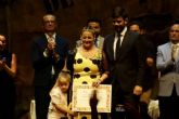 El Ayuntamiento entrega el premio de Cartageneras a la sevillana Anabel de Vico en el Festival Internacional del Cante de las Minas de La Unin