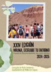 El Ayuntamiento de Molina de Segura pone en marcha la vigsimo cuarta edicin del Programa de Educacin Ambiental Molina, Descubre tu entorno