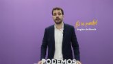 Javier Snchez Serna: 'El objetivo de las maniobras de Lpez Miras en la Asamblea es acabar con Mara Marn y Podemos'