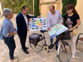 El Ayuntamiento repartir un plano con Puntos Biciamigos para fomentar el uso de la bicicleta entre los lorquinos