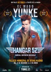 El mago Yunke y su magia de autor, protagonistas de la nueva gira de 'Hangar 52'