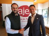 Pablo Soler, nuevo delegado territorial de AJE Regin de Murcia en el Altiplano