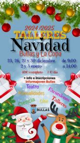 Talleres Inclusivos para la Navidad 2024 en Bullas y La Copa