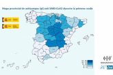 El 5% de la poblacin ha desarrollado anticuerpos frente al COVID-19es