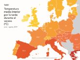 Los hogares españoles, entre los ms calurosos de Europa