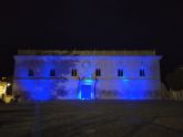 Cogolludo se sum a #UnidosPorLaDislexia iluminando de azul su Palacio y fuente