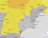 NIVEL AMARILLO por temperaturas mnimas para mañana en el Altiplano y Noroeste de la Regin de Murcia