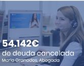 Deudafix Abogados cancela 54.142 ?, incluyendo 18.081 ? con BBVA, con la Ley de Segunda Oportunidad