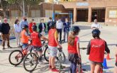 Las Aulas Ciclistas de 'La Vuelta Junior Cofidis'llegan al colegio 'Mediterrneo' de La Manga del Mar Menor