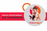 Trainingym lanza una ronda de inversin que permitir a los participantes ser Socios de la compana