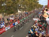 Llegada de la Vuelta Ciclista a Espana 2021