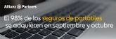 El 98% de los seguros de porttiles se adquieren entre septiembre y octubre, segn Allianz Partners