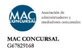 NACE MAC CONCURSAL, Asociacin de Mediadores y Administradores Concursales