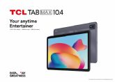 TCL lanza una tableta inteligente para potenciar la creatividad, la productividad y el entretenimiento