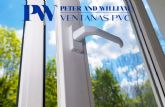 Razones por las que elegir puertas y ventanas de PVC, por PETER & WILLIAM