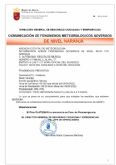 La Direccin General de Seguridad Ciudadana y Emergencias activa en fase de preemergencia el Plan Territorial de Proteccin Civil de la Regin de Murcia