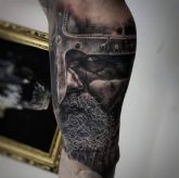 Un artista de los tatuajes hiperrealistas, Jos Pineiro Corvo