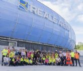 Ms de 150 profesionales participan en el ejercicio prctico de emergencias en el Estadio Reale Arena