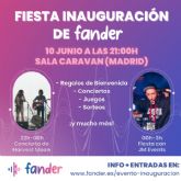 Fander, la startup que fomenta el consumo de msica en vivo presenta su proyecto en la sala Caravan, Madrid