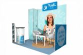 Displays personalizables para eventos en el exterior de la mano de Olika Stands