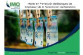 Prevencin de blanqueo de capitales y financiacin del terrorismo, gracias a la formacin de IMQ Ibrica