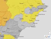 Meteorologa mantiene su aviso por temperaturas hasta 38o hoy viernes en la Vega del Segura