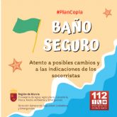 Los puestos de vigilancia de playas del Plan Copla han abierto hoy domingo, 17 de julio, todos con la bandera verde