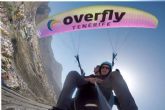 Prctica del vuelo en parapente en Tenerife sur, con Overfly Tenerife