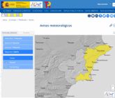 Meteorologa mantiene hoy aviso de fenmeno adverso nivel amarillo por lluvias y tormentas en Campo de Cartagena-Mazarrn