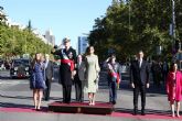 Los Reyes presiden el desfile por el Da de la Fiesta Nacional