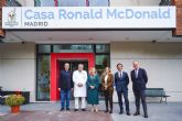 La consejera de Familia, Juventud y Polticas Sociales, Concepcin Dancausa, visita la Casa Ronald McDonald de Madrid