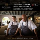 Fernanda Fuentes y Andrea Bernardi, nuevos invitados del ciclo 'chefs con estrella Michelin' en La Perfumera