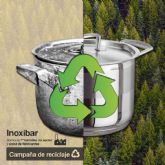 Inoxibar lanza su primera campana de reciclaje de ollas y cazuelas