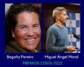 Begona Pereiro y Miguel ngel Moral, Premios COEGI 2022 por su trayectoria y contribucin al desarrollo de la profesin enfermera