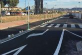 Abadecom es el suministro de separador de carril bici fotoluminiscente para obra en Cartagena