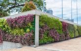 Reinventar los espacios al aire libre. Jardn vertical artificial para exterior con JardinVertical