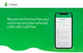 Call2Text, la nueva app para grabar y transcribir llamadas telefnicas, de forma automtica