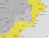 Meteorologa emite aviso amarillo por tormentas que pueden ocurrir hoy en el Guadalentn y Campo de Cartagena