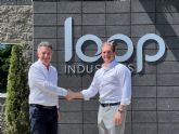 Franck Leroy, Presidente de la Regin Gran Este, visita las instalaciones de Loop Industries en Terrebonne