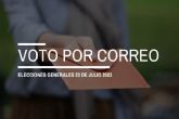 ¿Cómo votar por correo en las elecciones generales del 23 de julio?