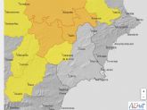 Aviso amarillo de fenómenos adversos por lluvias y tormentas en el Noroeste en la Región de Murcia