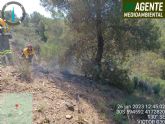 Conato de incendio forestal en La Parroquia (Lorca)