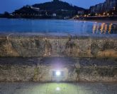 Las luminarias inalmbricas TESLEC alumbran los puertos de Bizkaia