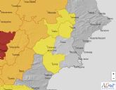 ACTUALIZACIÓN DE AVISOS POR TEMPERATURAS MÁXIMAS: Hoy puede llegarse a los 39º-40º en el Guadalentín y el Noroeste